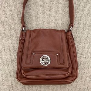 Marc by Marc Jacobs brown leather shoulder bag